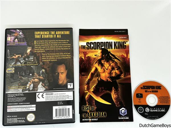 Grote foto nintendo gamecube the scorpion king rise of the akkadian ukv spelcomputers games overige nintendo games