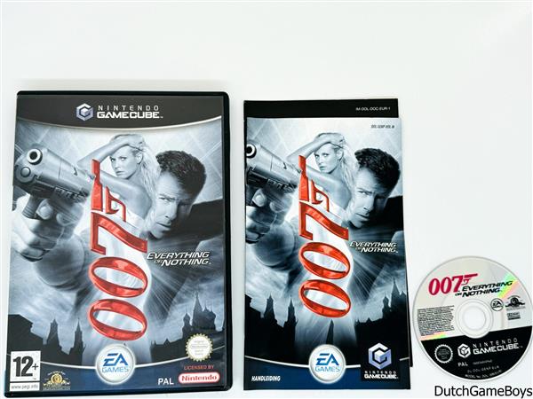 Grote foto nintendo gamecube 007 everything or nothing hol spelcomputers games overige nintendo games
