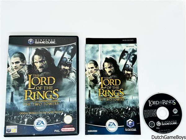 Grote foto nintendo gamecube lord of the rings the two towers hol spelcomputers games overige nintendo games