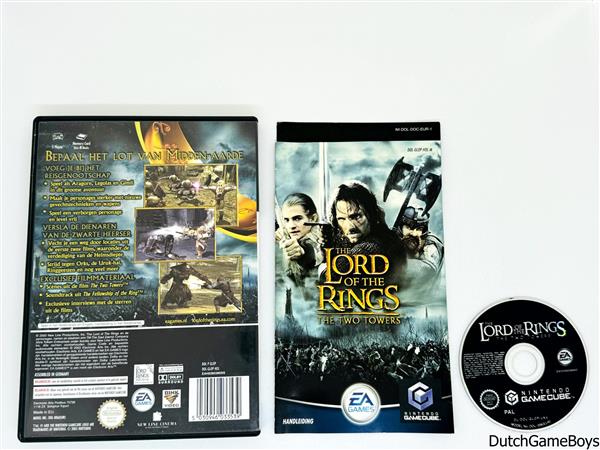 Grote foto nintendo gamecube lord of the rings the two towers hol spelcomputers games overige nintendo games