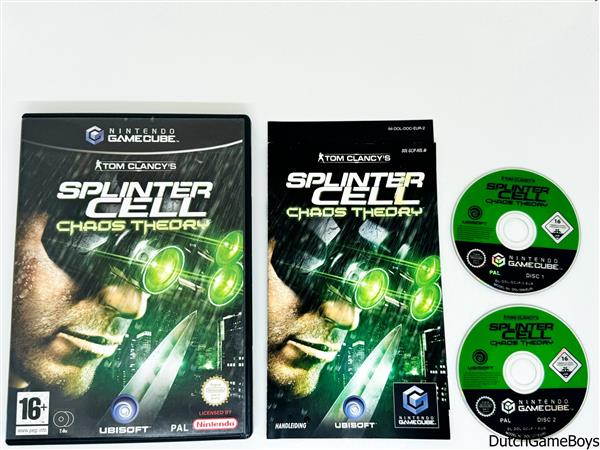 Grote foto nintendo gamecube splinter cell chaos theory hol spelcomputers games overige nintendo games