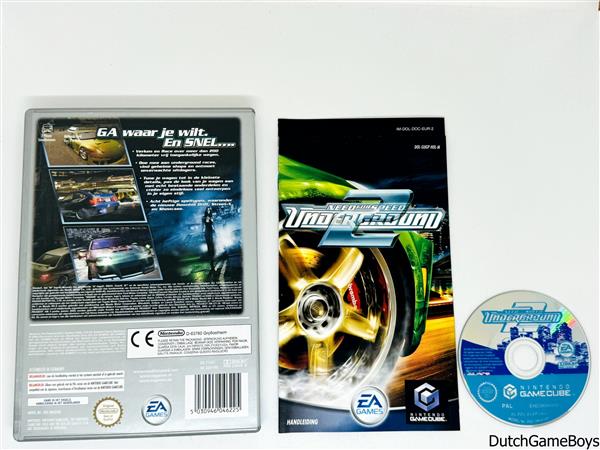 Grote foto nintendo gamecube need for speed underground 2 player choice hol spelcomputers games overige nintendo games