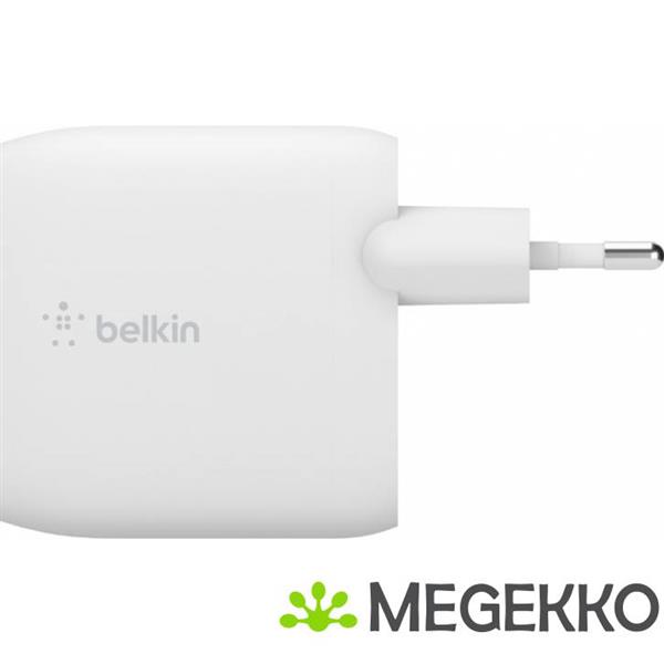 Grote foto belkin dual usb a charger. 24w white wcb002vfwh computers en software overige computers en software