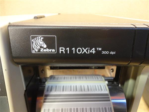 Grote foto zebra 110xi4 300dpi thermal barcode label printer usb network computers en software printers