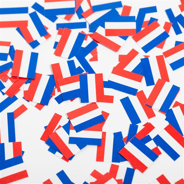 Grote foto nederland tafelconfetti papier 150st verzamelen overige verzamelingen