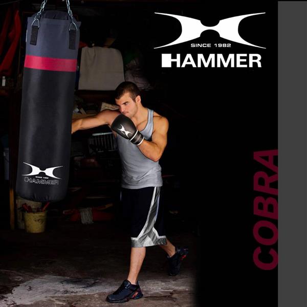 Grote foto hammer boxing bokszak cobra 100x30 cm sport en fitness vechtsporten en zelfverdediging
