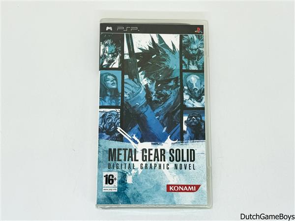 Grote foto psp metal gear solid digital graphic novel new sealed spelcomputers games overige merken
