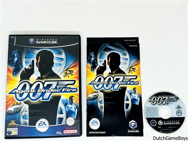 Grote foto nintendo gamecube 007 agent under fire hol spelcomputers games overige nintendo games