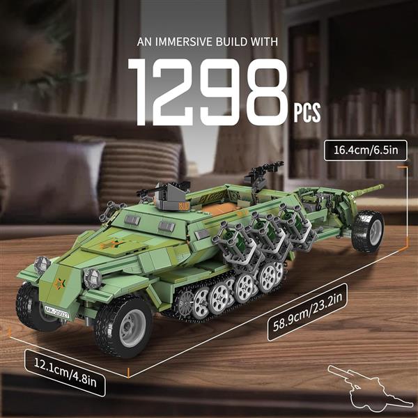 Grote foto mould king sd.kfz.251 1 remote control kinderen en baby overige