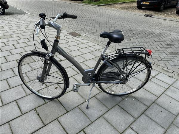 Grote foto damens fiets fietsen en brommers damesfietsen