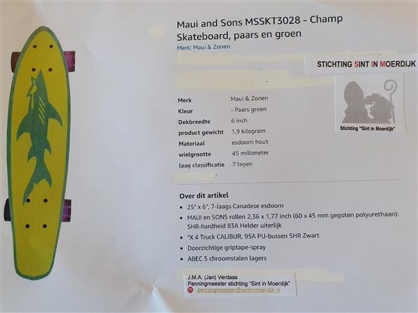 Grote foto unieke aanbieding skateboards sport en fitness skateboarden