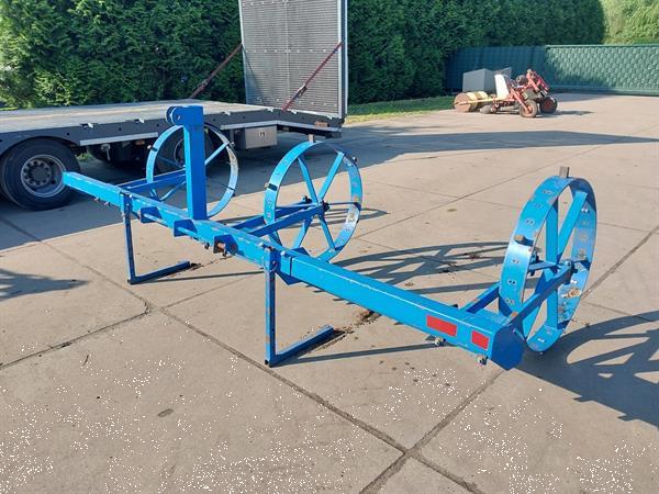 Grote foto plantwiel 3 rijen agrarisch zaaimachines