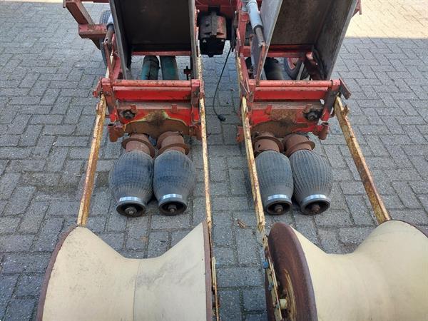 Grote foto kloppenburg aardappel looftrekker 2 rijen agrarisch oogstmachines