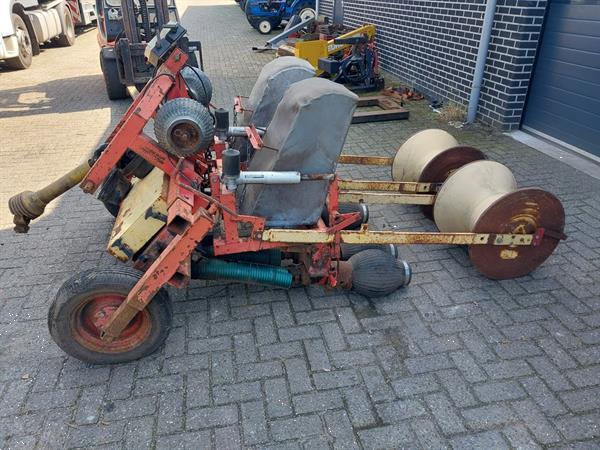 Grote foto kloppenburg aardappel looftrekker 2 rijen agrarisch oogstmachines