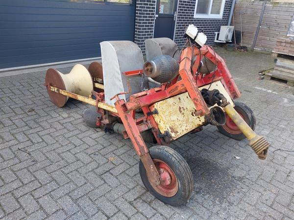Grote foto kloppenburg aardappel looftrekker 2 rijen agrarisch oogstmachines