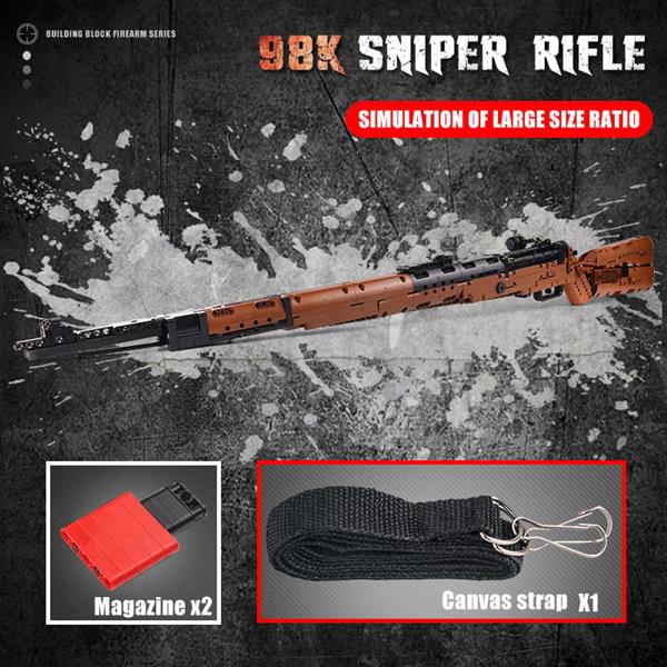 Grote foto mould king 14002 mauser 98k geweer kinderen en baby overige