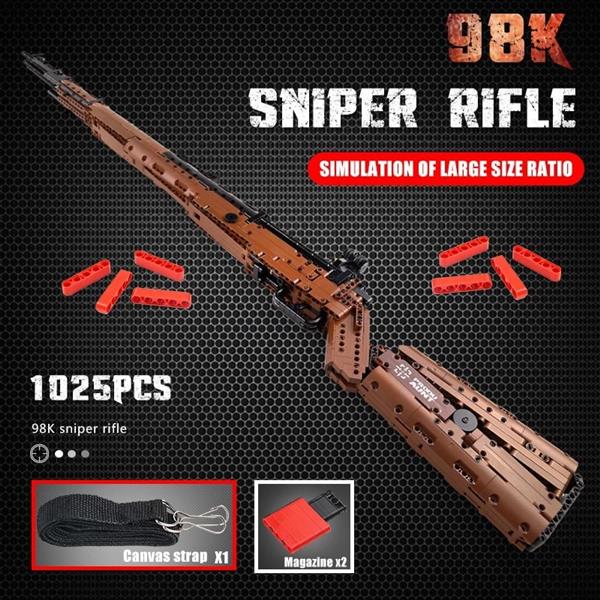 Grote foto mould king 14002 mauser 98k geweer kinderen en baby overige
