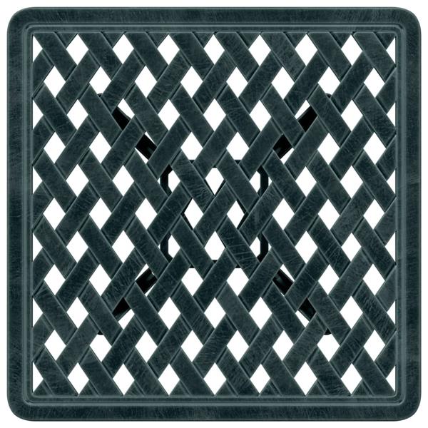 Grote foto vidaxl tuintafel 53x53x53 cm gietaluminium groen tuin en terras tuinmeubelen