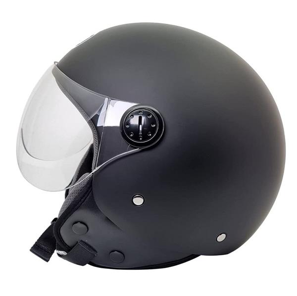 Grote foto bhr 800 easy vespa helm mat zwart motoren kleding