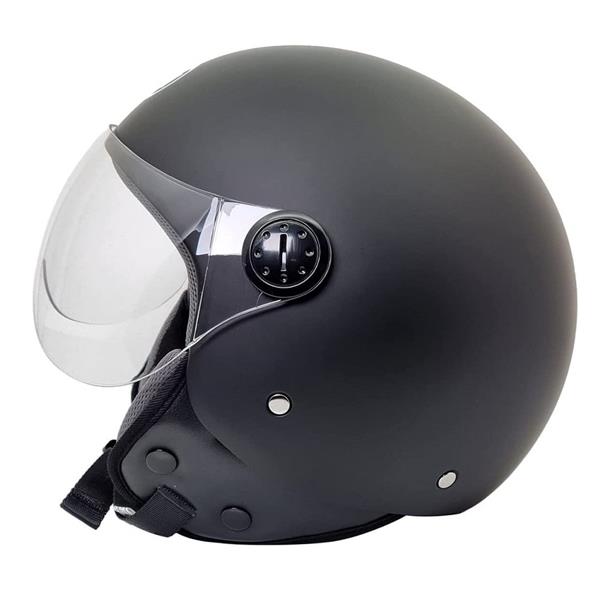 Grote foto bhr 800 easy vespa helm mat zwart motoren kleding