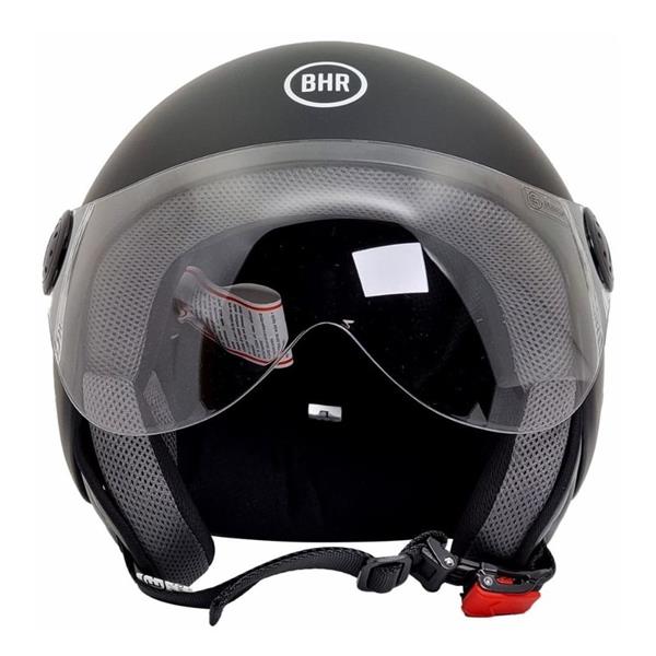 Grote foto bhr 800 easy vespa helm mat zwart motoren kleding