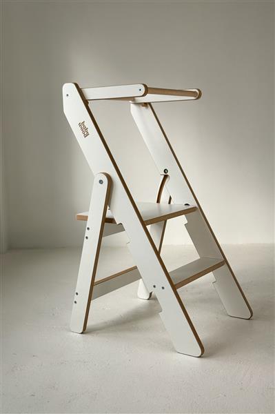 Grote foto opvouwbare kitchen helper white white kinderen en baby overige