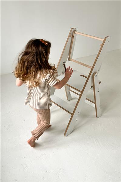 Grote foto opvouwbare kitchen helper white white kinderen en baby overige