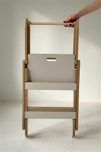 Grote foto opvouwbare kitchen helper gray gray kinderen en baby overige