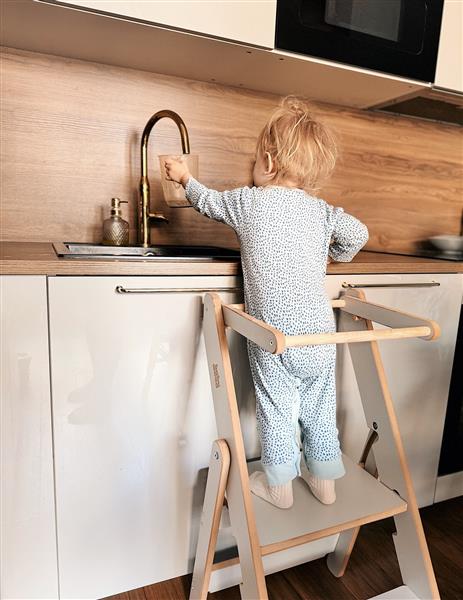 Grote foto opvouwbare kitchen helper olive olive kinderen en baby overige