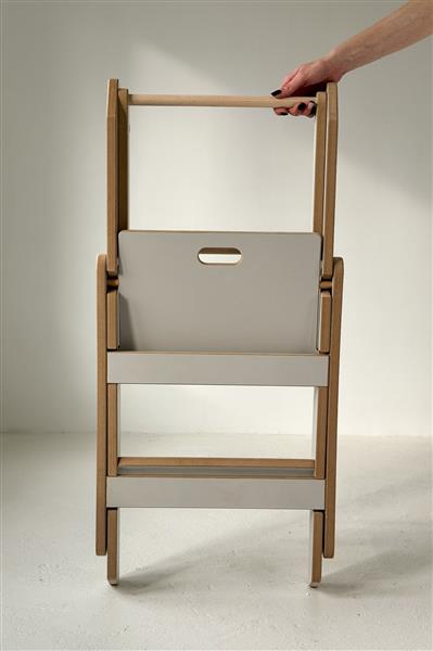 Grote foto opvouwbare kitchen helper gray gray kinderen en baby overige