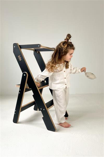 Grote foto opvouwbare kitchen helper black black kinderen en baby overige