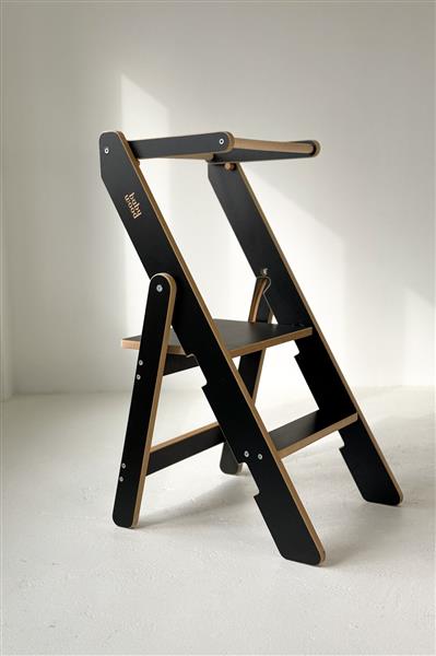 Grote foto opvouwbare kitchen helper black black kinderen en baby overige