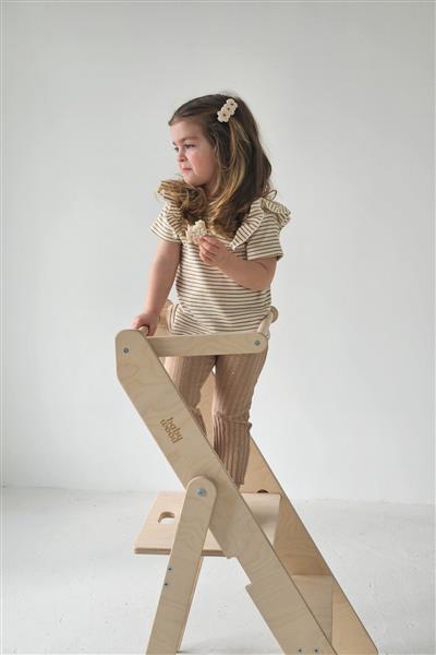 Grote foto opvouwbare kitchen helper naturel naturel kinderen en baby overige