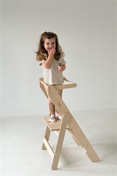 Grote foto opvouwbare kitchen helper naturel naturel kinderen en baby overige