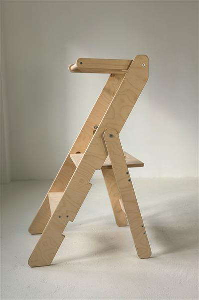 Grote foto opvouwbare kitchen helper naturel naturel kinderen en baby overige