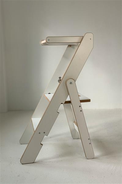 Grote foto opvouwbare kitchen helper white white kinderen en baby overige