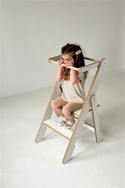 Grote foto opvouwbare kitchen helper white white kinderen en baby overige