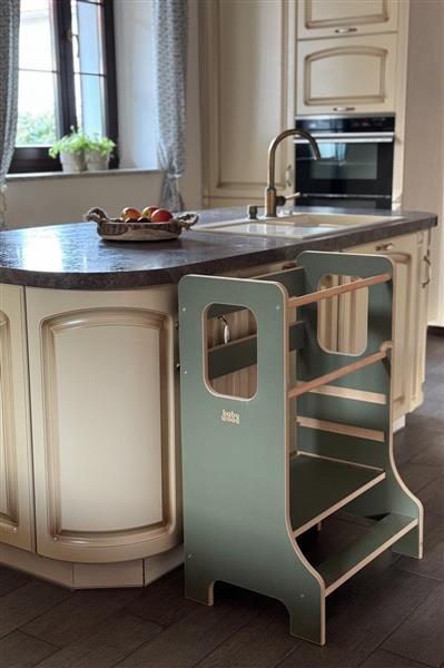 Grote foto kitchen helper double slim gray double gray kinderen en baby overige