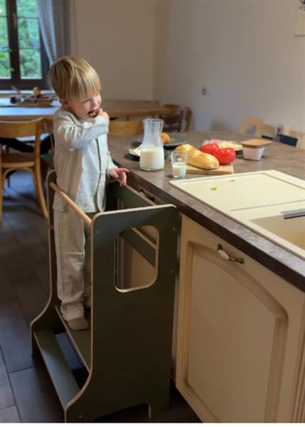 Grote foto kitchen helper double slim gray double gray kinderen en baby overige