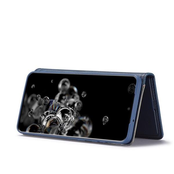 Grote foto drphone imeeke 2 pashouder pu leer magnetische flip galaxy s21 ultra blauw telecommunicatie mobieltjes