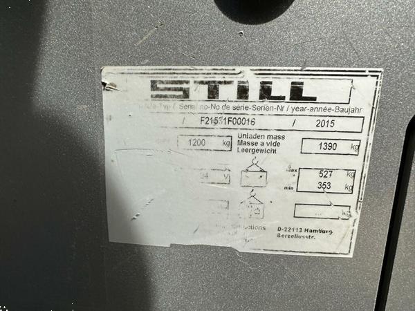 Grote foto vs 21685 elektrische triplex zit stapelaar still 5.166mm doe het zelf en verbouw hefwerktuigen