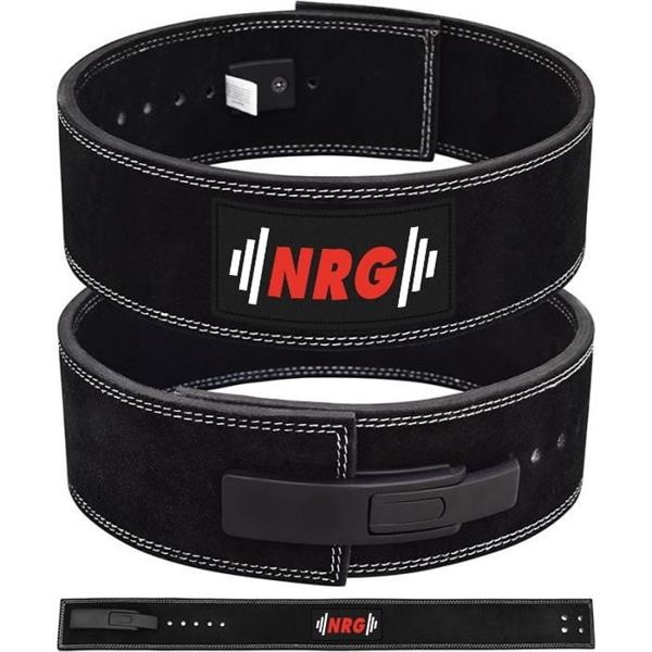 Grote foto nrg fitness powerlift riem 4 met lever buckle maat l sport en fitness fitness