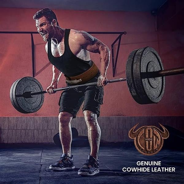 Grote foto nrg fitness powerlift riem 4 met lever buckle maat l sport en fitness fitness