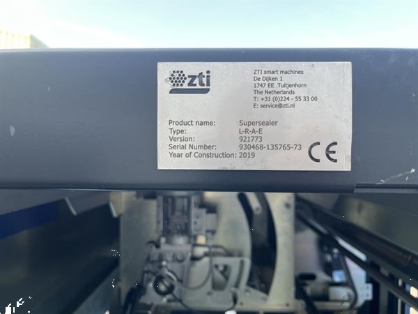 Grote foto zti mechatronics super sealer l r a e rozen sealmachine met verzamelband 2019 agrarisch tuinbouw