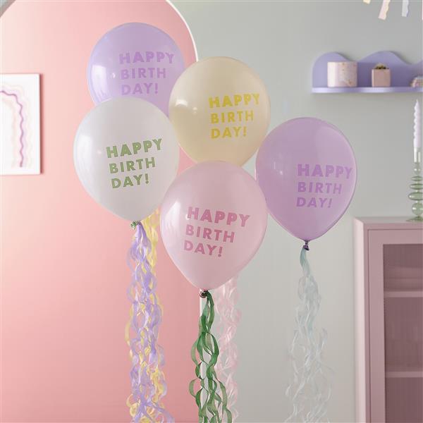 Grote foto happy birthday ballonnen set gekleurd verzamelen overige verzamelingen