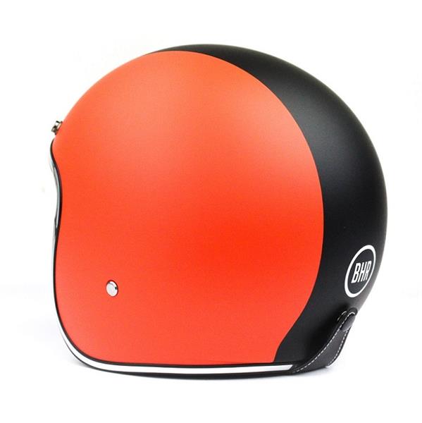 Grote foto bhr 811 vintage jethelm arancio motoren kleding