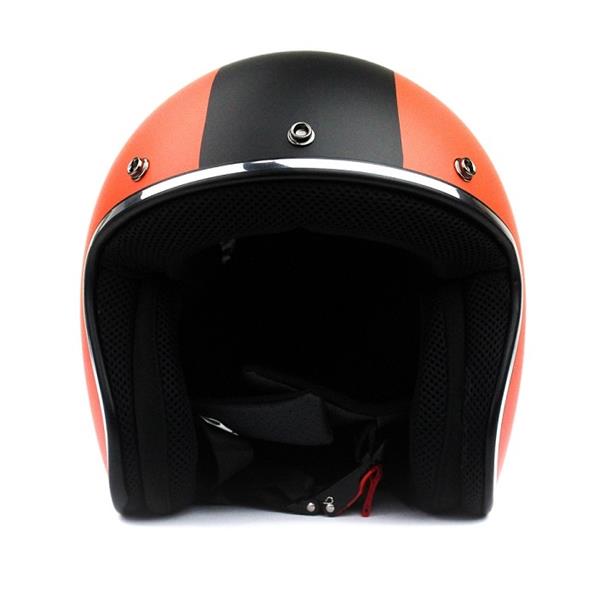 Grote foto bhr 811 vintage jethelm arancio motoren kleding