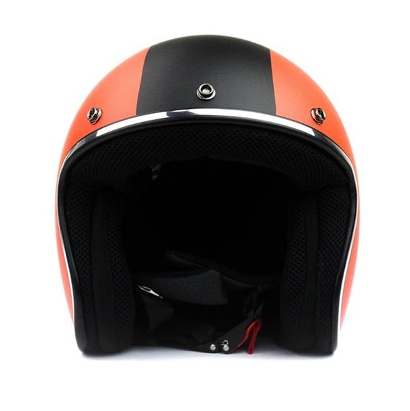 Grote foto bhr 811 vintage jethelm arancio motoren kleding