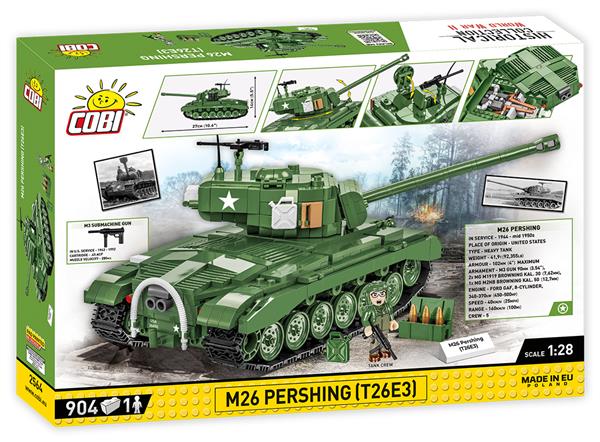 Grote foto cobi ww2 2564 m 26 tank pershing kinderen en baby overige