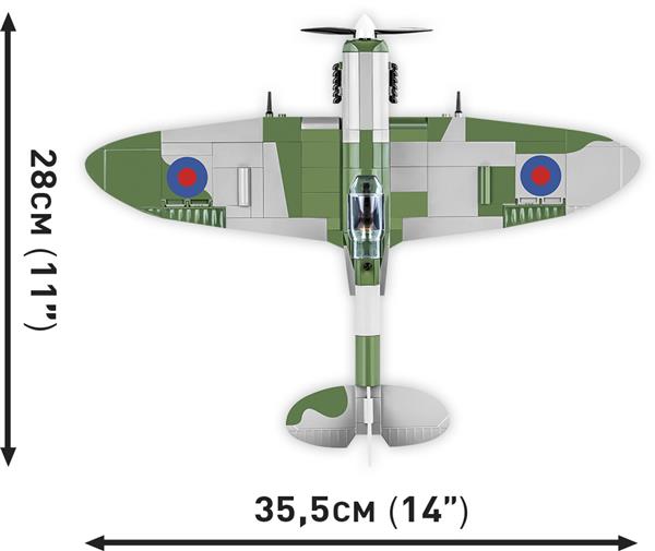 Grote foto cobi ww2 5725 spitfire mk.vb kinderen en baby overige